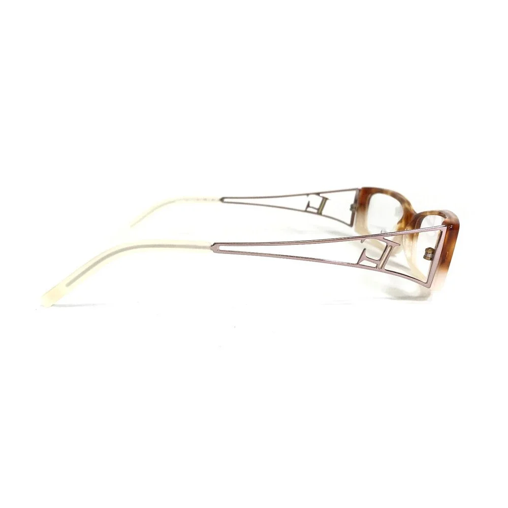 Furla Eyeglasses Frames TATIANA VU4553 COL.6FM Tortoise Ivory Gold 53-16-140